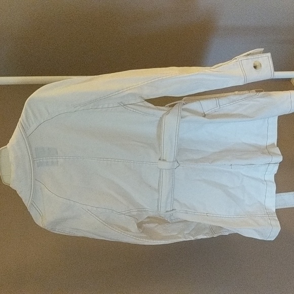 Bagatelle cotton denim button up trench style coat - Picture 5 of 9